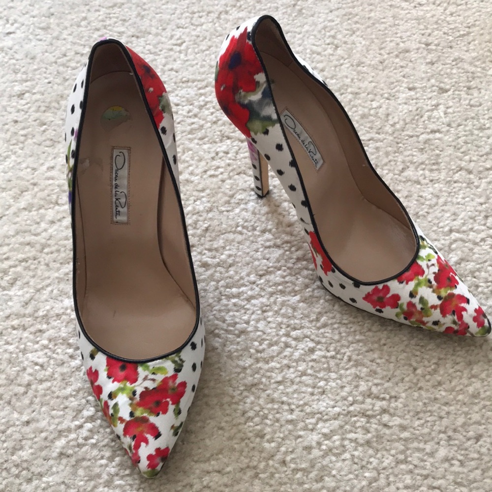 Oscar de la Renta pumps